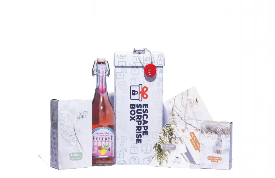 Escape Kerstpakket - Borrelbox (Alcoholvrij)