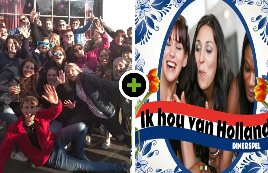 Kroegentocht - Ik hou van Holland Dinner Game