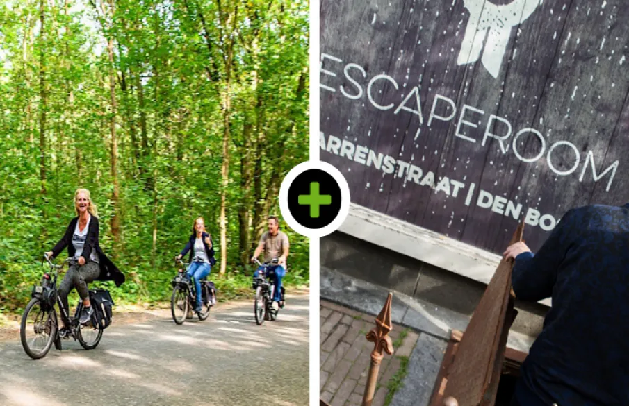 Solex of E-chopper rijden - Escape room